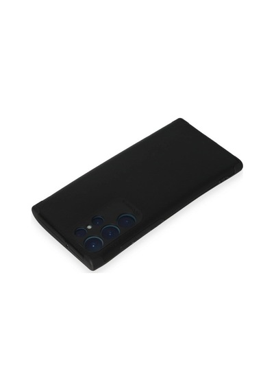 Samsung Galaxy S22 Ultra Kılıf Loop Deri Silikon - Siyah