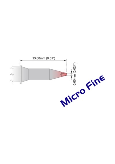 M7Ch006 Metcal Uyumlu Thermaltronics Havya Ucu