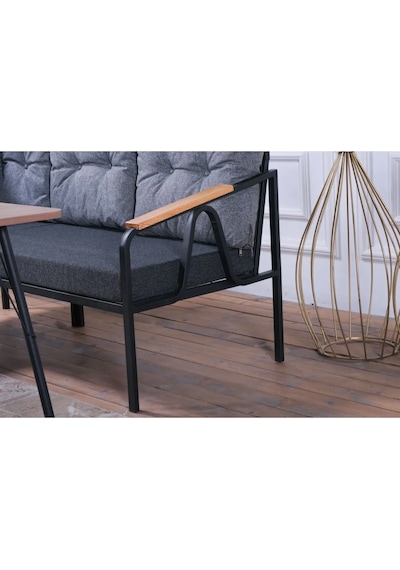 Pimango Pi Angel Masalı ve Puflu Bahçe Köşe Takımı 180 x 180 CM Diğer