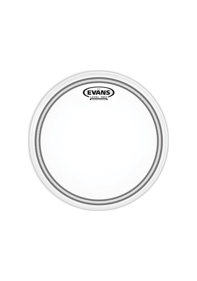 Evans B14ec2s Ec2s Frosted 14 İnç Tom Ve Trampet Derisi Profesyonel Sst Ses Şekillendirme Teknolojisi, Çift Katmanlı Ve Dahili Kontrol Halkası Ring
