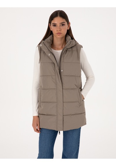 Pierre Cardin Kadın Vizon Mont Yelek 50309044-vr052 Vizon