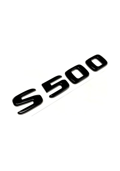 S 500 Piano Black Bagaj Yazısı 3m 3d Abs