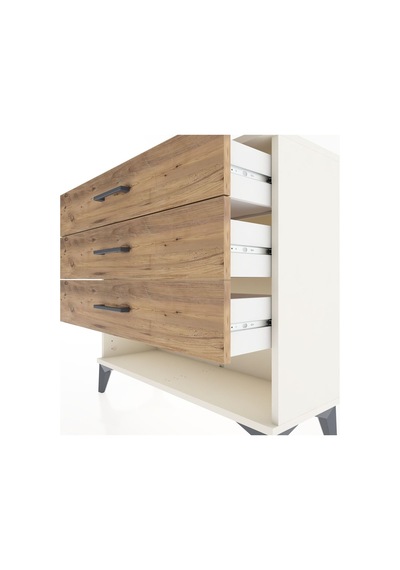 Arges Şifonyer 3 Çekmeceli 88x30x80 Aytaşı-çam Aytası