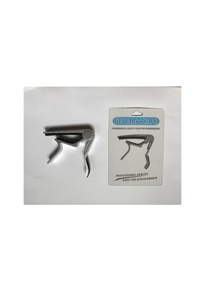 A010sr Kapo Mandal Tipi, Sılver Gümüşi Guıtar Capo, Gümüş Rengi, Mandal Tip
