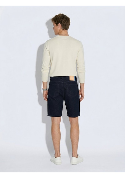 LTB Olıvıan Orta Bel Kısa Mid Indigo Bermuda
