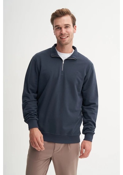 Cazador Caz 53470 Dik Yk. Sweat Erkek Soft Blue 26kc53470 Mavi