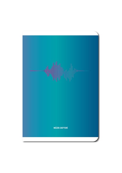 Meteksan A4 30 Yp Arya Pp Kapak Büyük Müzik Defteri