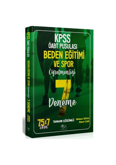 Cba Yayınları Öabt Beden Eğitimi Ve Spor Öğretmenliği 7 Deneme Çözümlü - Mehmet Soylu, Ahmet Çam