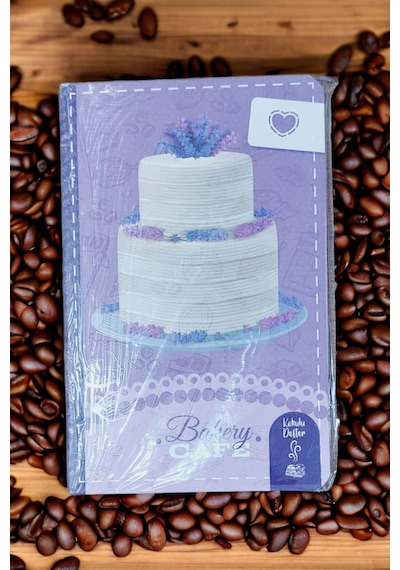 12,5x19,5 Cm 112 Sayfa Çizgili Kokulu Defter Karton Kapak Krem Renk Kağıt 6