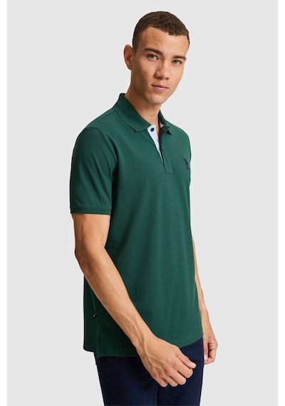 U.S. Polo Assn. U.s. Polo Assn. Erkek Koyu Yeşil Tişört Basic 50322314-vr079 Koyu Yesıl