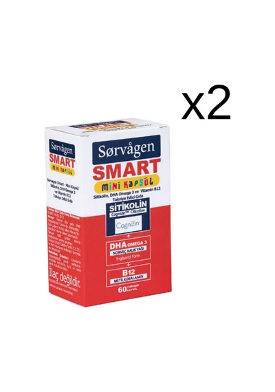 Sorvagen Smart Mini Kapsül 60 Adet X2 Adet