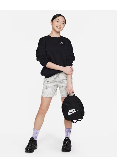 Nike Fd2923-010 Sportswear Club Fleece Büyük Çocuk Bol Kesimli Sweatshirt - Siyah