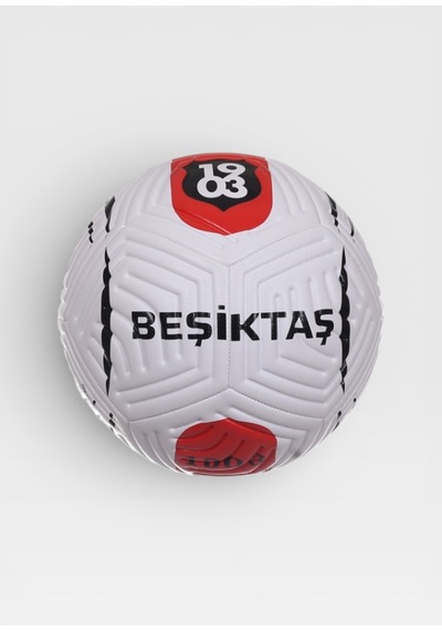 Bjk-3012 Team Lisanslı Futbol Topu No:5 Siyah Beyaz Taraftar Maç Antrenman Topu Çok Renkli