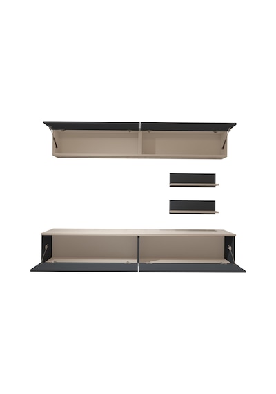 Decoraktiv Eko 5 Mdf Std Tv Ünitesi Tv Sehpası Beyaz - Antrasit