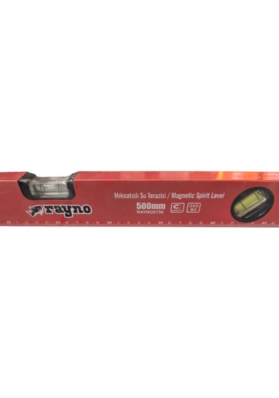 Rayno 50 Cm Mıknatıslı Su Terazisi Raynost50