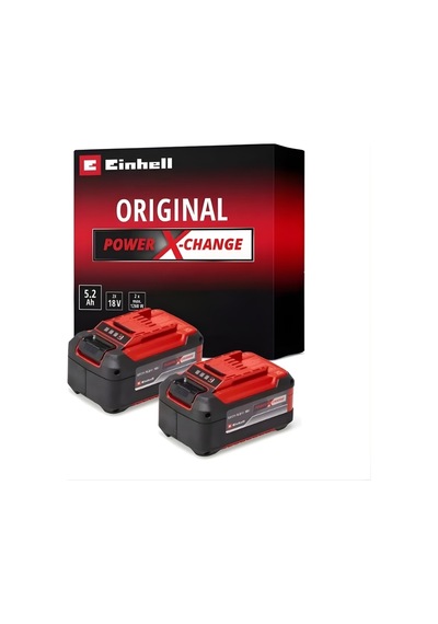 Einhell Set-21 Einhell 2x18v 5,2 Ah Pxc-twinpack, Akü+einhell 18v Power X-fastcharger, Hızlı Şarj Cihazı