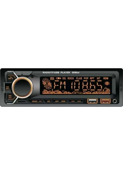 Bawerlink Bw6305 Bluetooth Oto Teyp Çift Usb Girişli 4x60w Amfi Çıkışlı Sd/usb/aux Destekli Araba Teybi Radyo