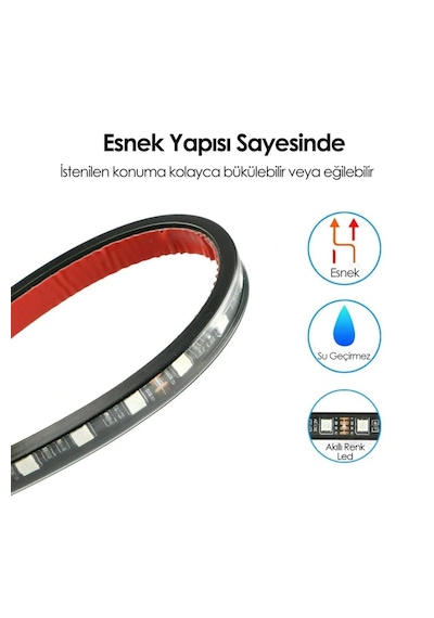 Ayak Altı 12 Ledli Lamba Sese Duyarlı Led Müziğe Duyarlı Led