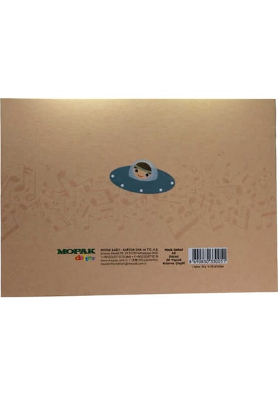 Mopak Küçük Müzik Defteri 20 Yaprak