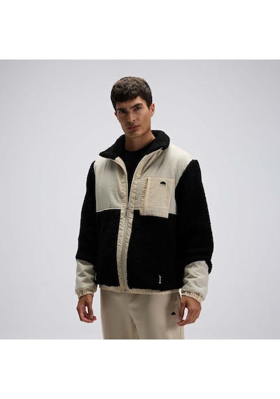 Ellesse Em511-bk Fermuarlı Polar Erkek Mont - Bej / Siyah Bej - Siyah
