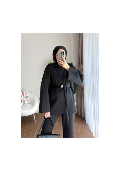 Unika Boutique Kadın Tesettür Scuba Takım Siyah