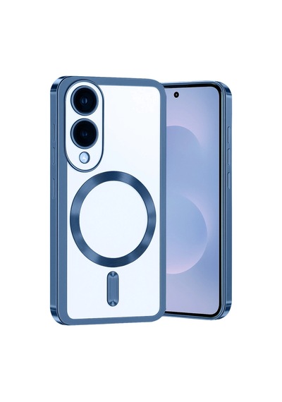 Samsung Galaxy S25 Edge Kross Magneticsafe Kapak - Sierra Blue 0.2M-Çok Renkli
