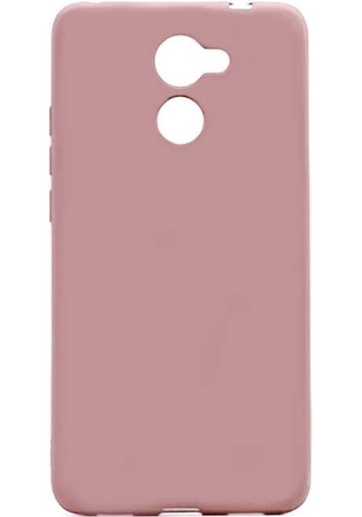 Zore Huawei Y7 Prime Kılıf Msra Premier Silikon Kapak - Rose Gold Rose Gold
