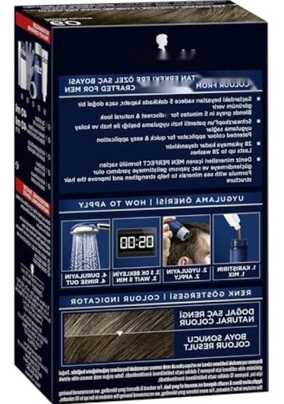 Erkeklere Özel Saç Boyası 60 - Kahve Renk, 80 Ml 0.20 L