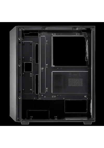 Vento Vg4200s Mid Tower, 850w 80+ Siyah, Temperli Cam, Rgb, Atx Gamıng Kasa