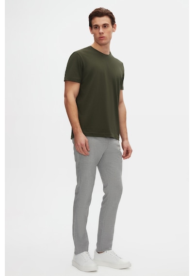 D's Damat Ds Damat Relaxed Fit Haki %100 Pamuk T-shirt 6hc14ort02005 Haki