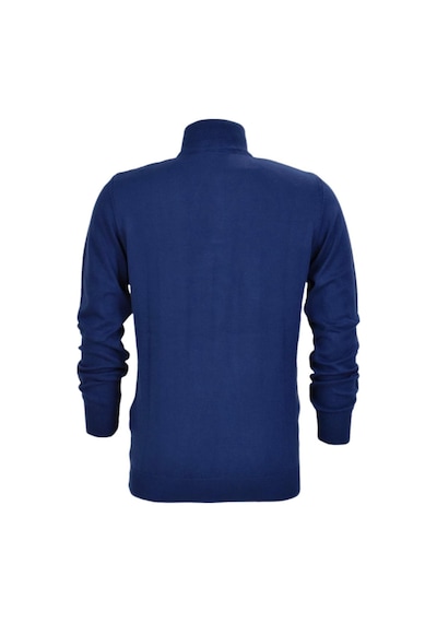 Erkek Spor Düz Fermuarlı Yaka Kazak R22949 Bgl-st03181 001