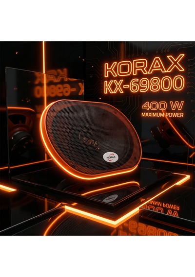 Korax Kx-m69800 400w Oval Oto Hoparlör Takım - 2 Adet