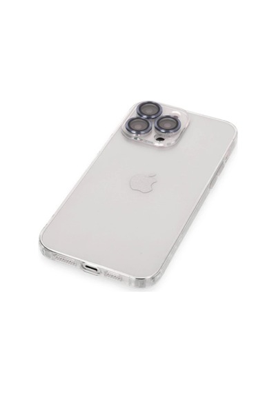 Apple İphone 13 Pro Max Kılıf Luko Lens Silikon - Sierra Blue 0.2M-Çok Renkli