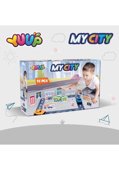 Aden Oyuncak My City Otoyol Puzzle Seti Adn-3413