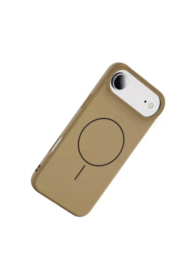 Joko Apple Uyumlu iPhone 17 Air Jully Magsafe Kapak - Çöl Titanyum Kılıf