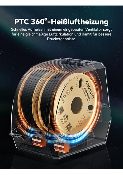 Creality Space Pı Plus Filament Kurutucu, 48 Saat Zamanlayıcılı 2 Rulo Kapasitesi, 3,7 İnç Dokunmatik Ekran, Ptc Isıtma Ve Pla/abs/tpu/petg/asa 1,75 Mm/2,85 Mm İçin 360 Sıcak Hava Sirkülasyonu Creality Space Pı Plus Filament Kurutucu, 48 Saat Zamanlayıcılı 2 Rulo Kapasitesi, 3,7 İnç Dokunmatik Ekran, Ptc Isıtma Ve Pla/abs/tpu/petg/asa 1,75 Mm/2,85 Mm İçin 360 Sıcak Hava Sirkülasyonu