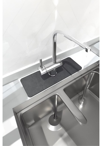 Su Emici Lavabo Kenar Matı Belirtilmemiş Gri Diğer