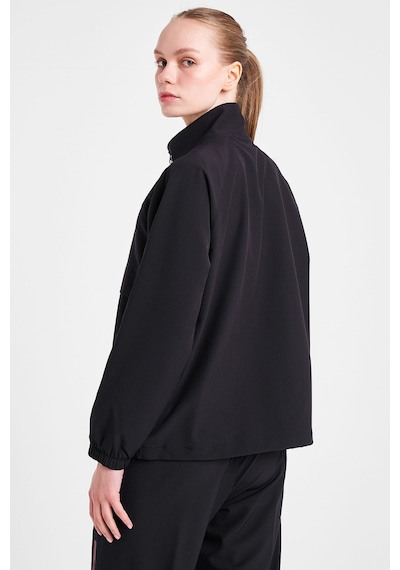 Lescon Kadın Fermuarlı Sweatshirt 25n-2135 Siyah