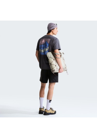 The North Face M Mountaın Escape Relaxed Short Sleeve T Erkek Tişört Nf0a8gb1rhı1 Gri