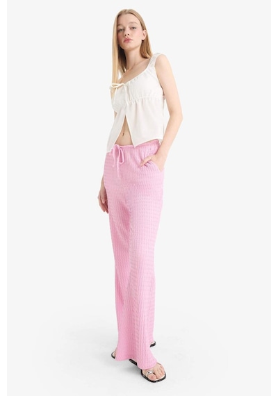 DeFacto Coool Flare Fit Beli Lastikli Bürümcük Pantolon E9942AX25SMPN444 DeFacto Coool Flare Fit Beli Lastikli Bürümcük Pantolon E9942AX25SMPN444