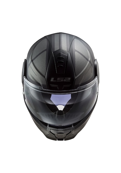 Ls2 Scope Axıs Çene Açılır Kask Mat Siyah-Tıtanıum