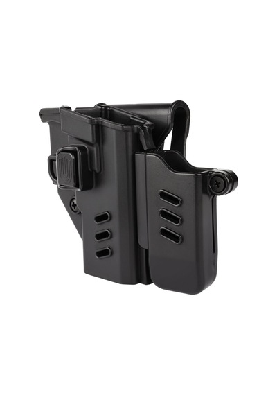 Black Grips Zafer K Uyumlu Şarjörlü Taktik Polimer Kılıf // Siyah Siyah