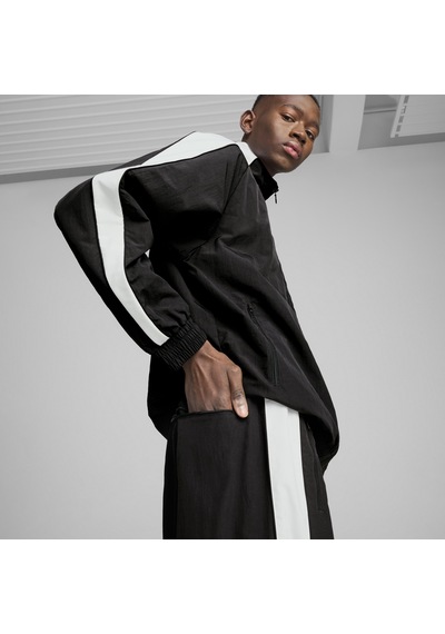 Puma T7 Oversized Track Pants Unisex Yetişkin Eşofman Altı Siyah