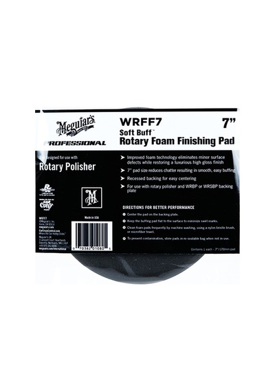 MEGUİARS WRFF7 - SOFTBUFF YUM.DOK.CİLA/KOR.WAX SÜN(17.8CM