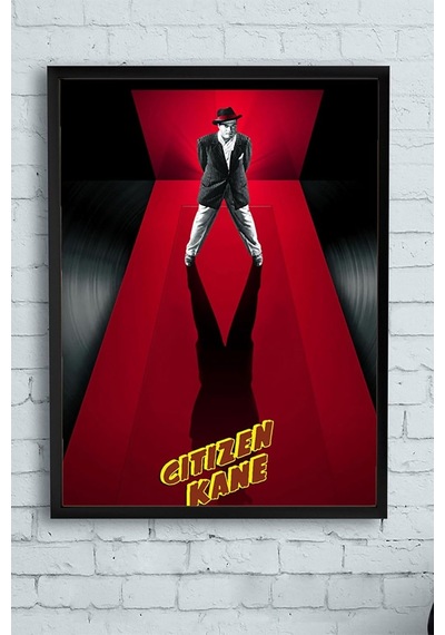 Tr Citizen Kane Film Afişi Çerçeveli Tablo 2 40x50cm