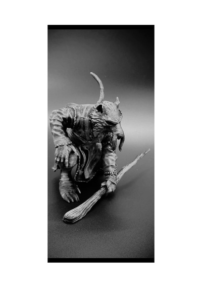 Ninja Turtles Splinter Usta 10 Cm Figür Ninja Kaplumbağalar Splinter Usta Figür