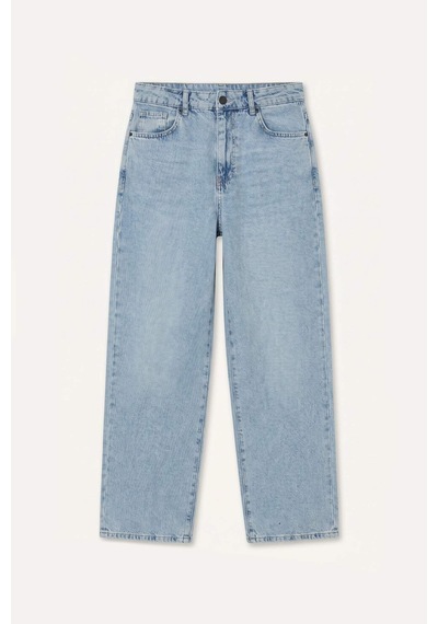 Defacto %100 Pamuk Super Baggy Fıt Jean Pantolon I3874ax26aunm39 Mavi-nm39