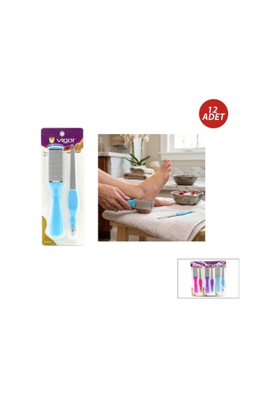 12 Adet 2pcs Tınak - Topuk Törpü Bakım Seti Bx40