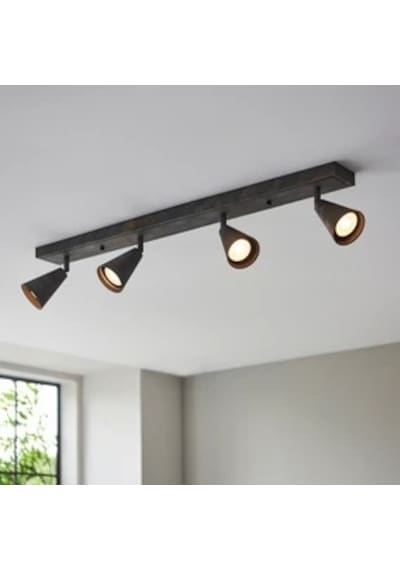 Rsylight Retro Metal Mafsallı Hareketli Modern Spot Avize Genişlik:60 Cm Beyaz
