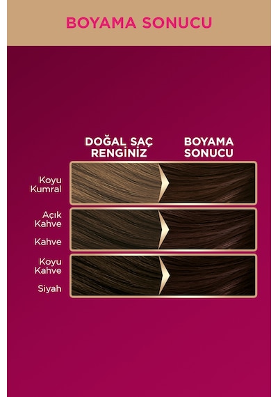 Palette Deluxe 3 - 65 Çikolata Kahve Saç Boyası (455871114)